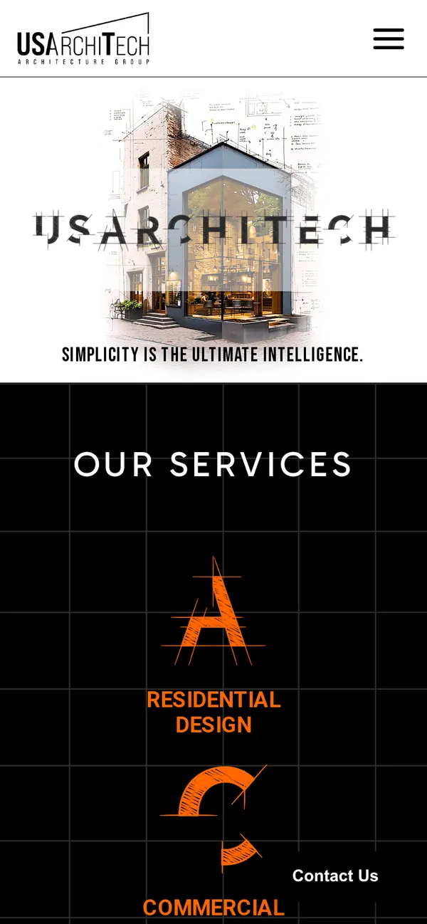 USArchitech on a phone