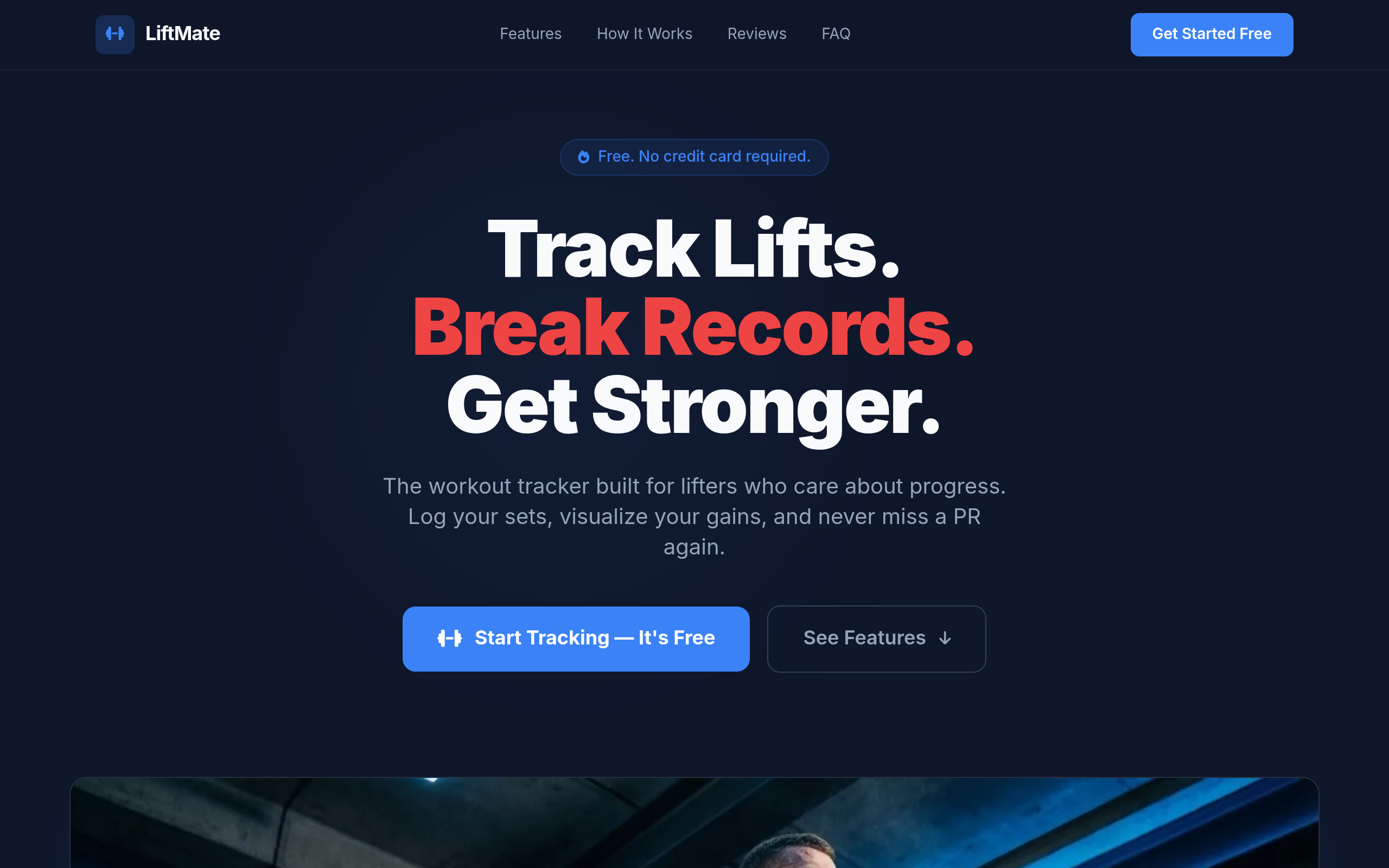 LiftMate live screenshot
